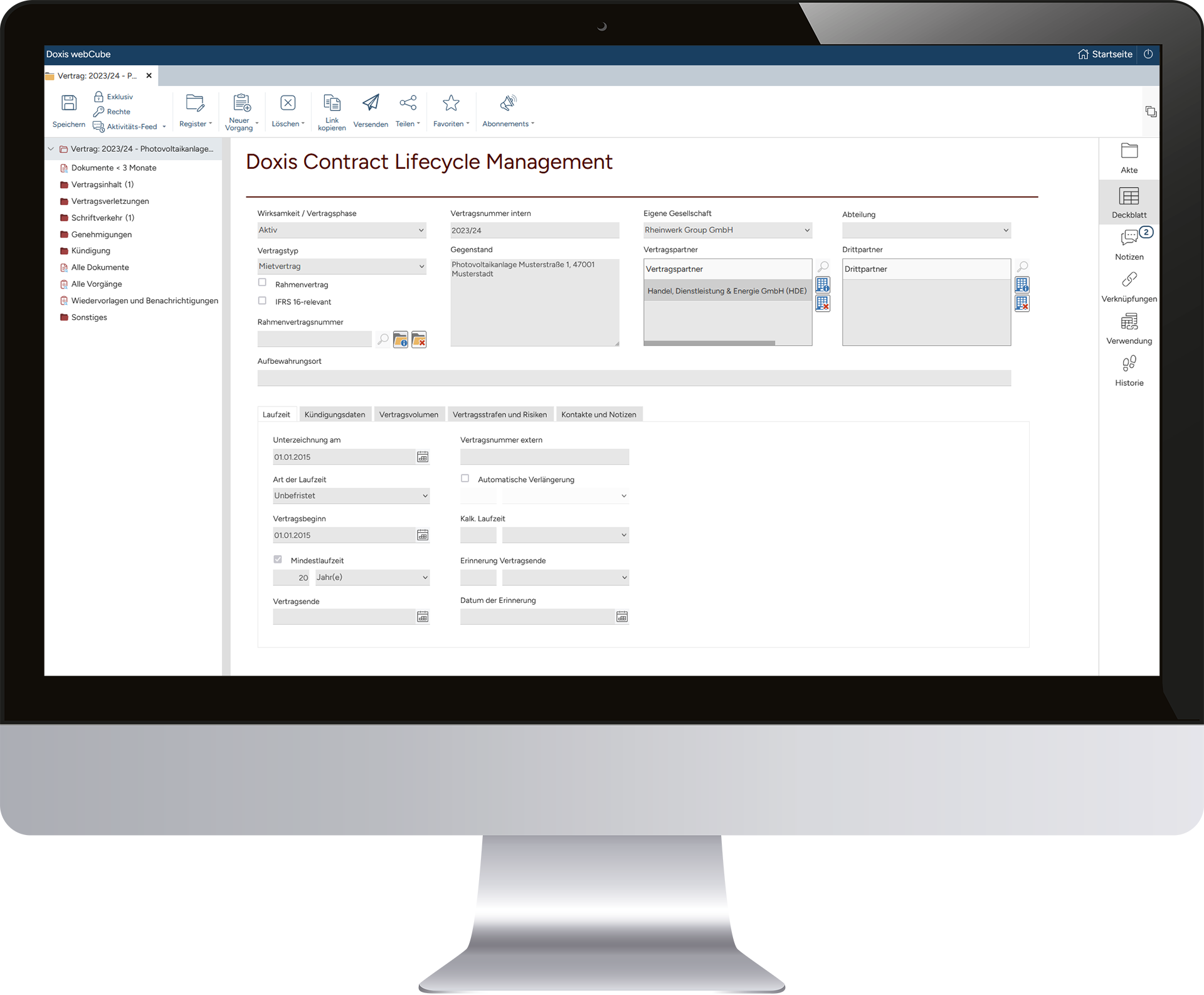 Vertragsmanagement